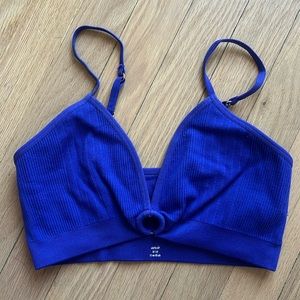 Aerie royal blue bra stretchy